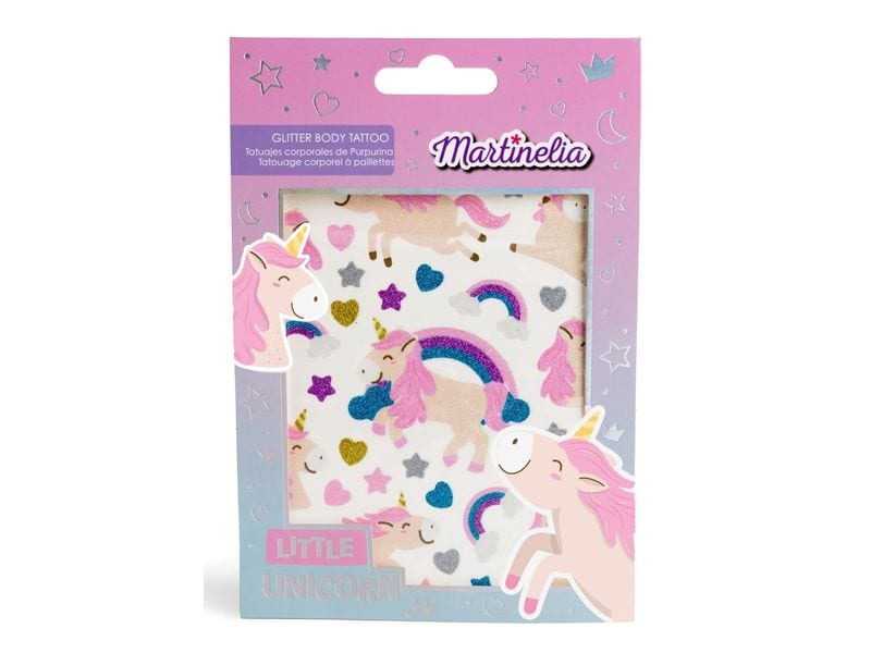 Martinelia Tattoo Set Little Unicorn Glitter Glitzertattoos für Kinder