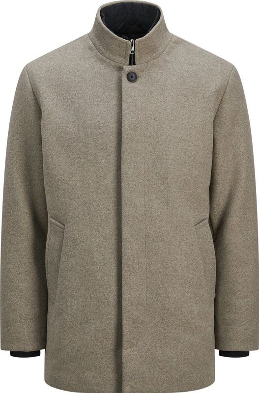 Jack & Jones - JJEHarrison - Tussenjas - Mélange - Gerecycled Materiaal