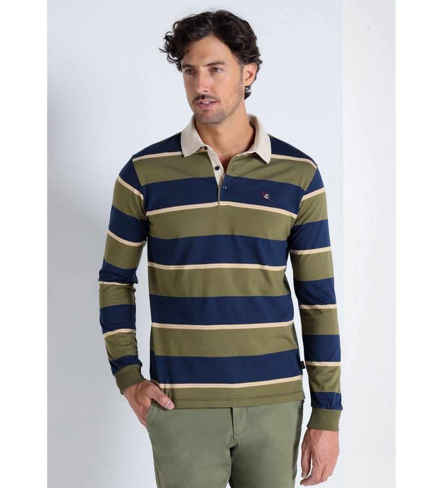 Victorio & Lucchino, V&L Polo com grandes raias jacquard