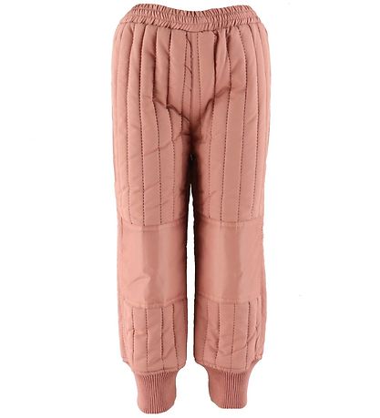 En Fant Termot?j - Old Rose m. Fl?ser
