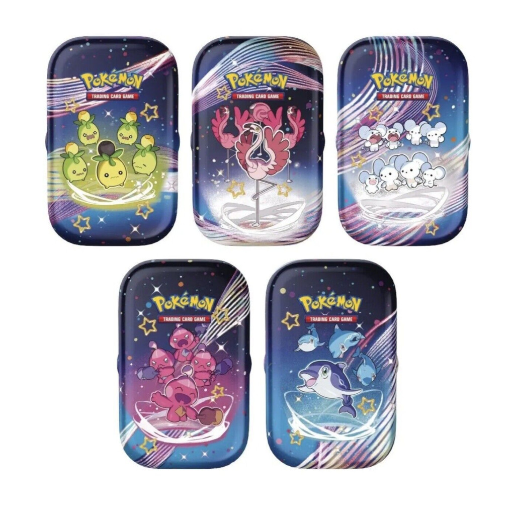 Pokémon EV045 : Lot des 5 Mini tin Destinées de Paldea