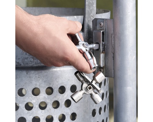Knipex Twin Key schakelkastsleutel