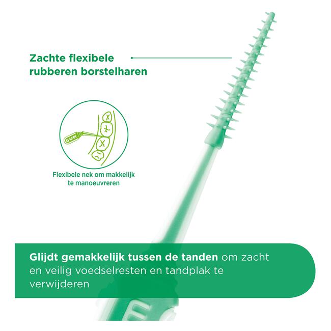 GUM Soft-Picks Comfort Flex mint