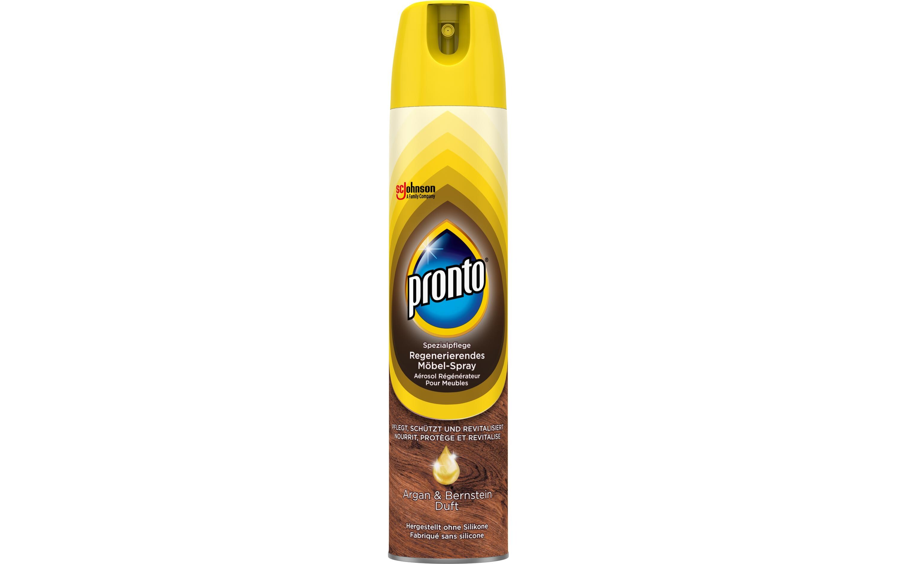 Möbelreiniger Möbel-Spray Argan & Bernstein 250 mlRegenerierendes Pflegespray für Holzpolitur