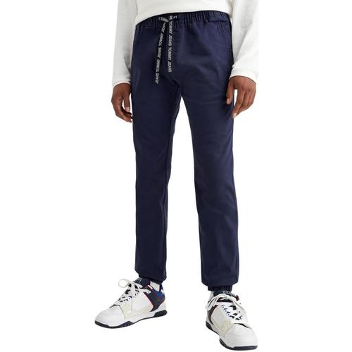 Tommy Jeans - TJM SCANTON SOFT TWILL JOG Azul