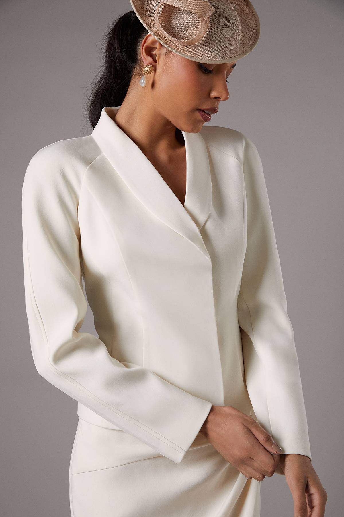 Coast Veste Croisée À Découpes Princesse