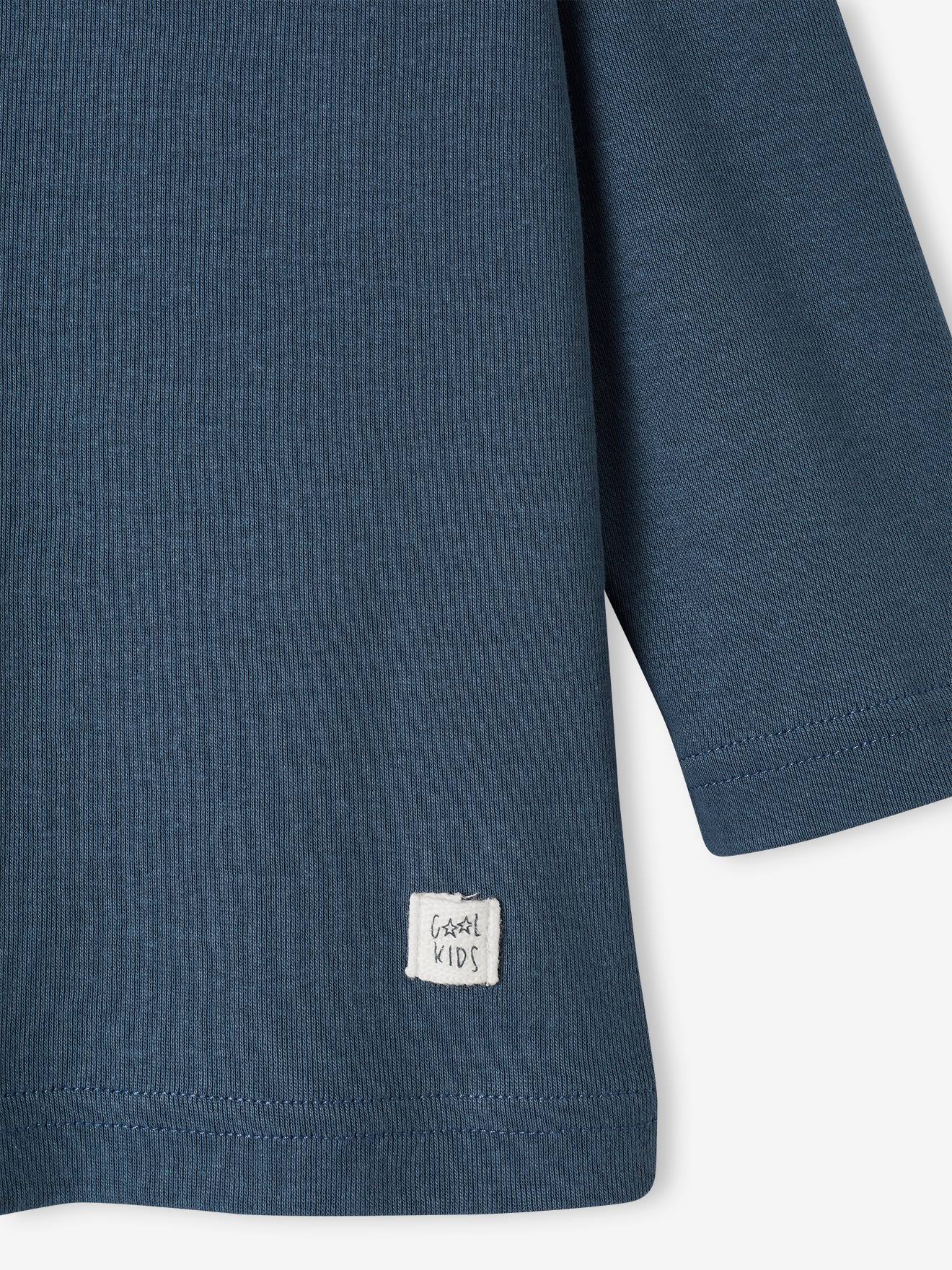 Conjunto de 3 camisetas de gola alta para meninos, verde inglês.