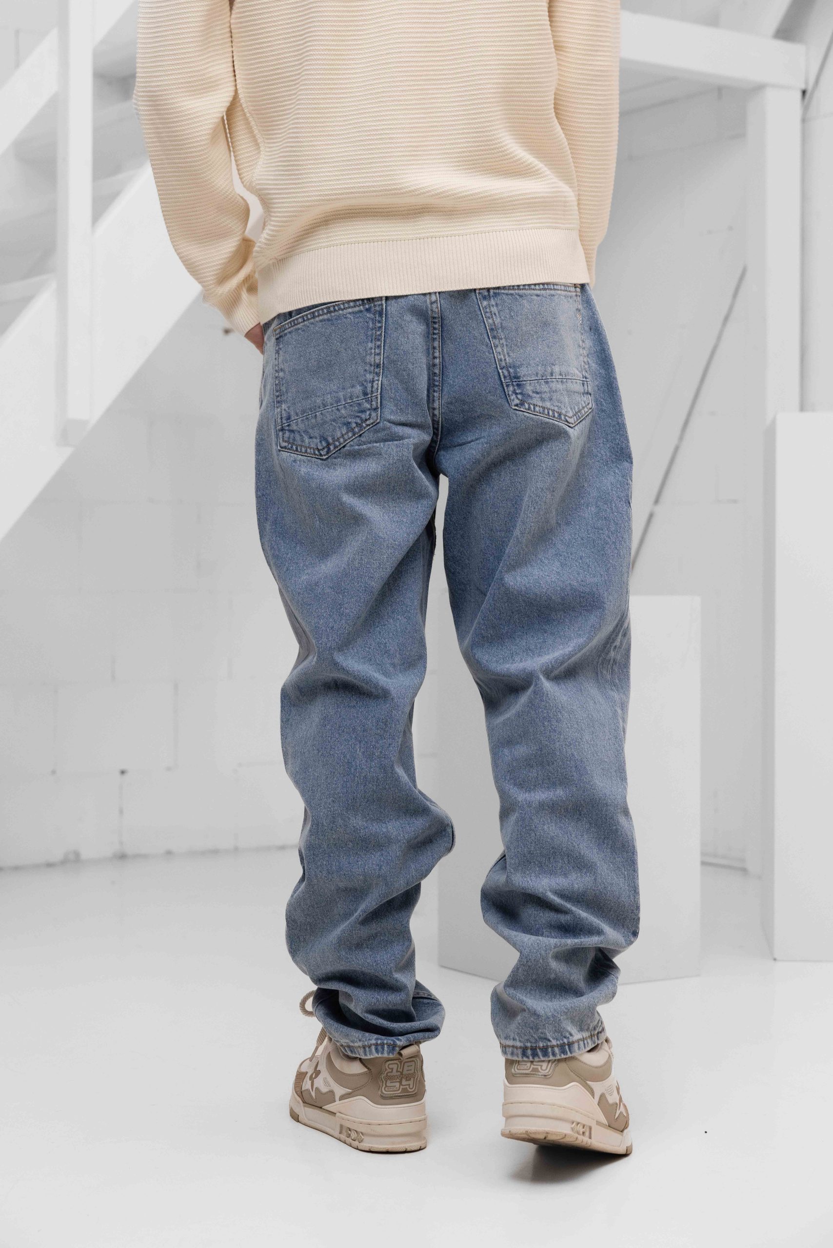 Pure Path The Aiden Jeans W1642 Heren Lichtblauw