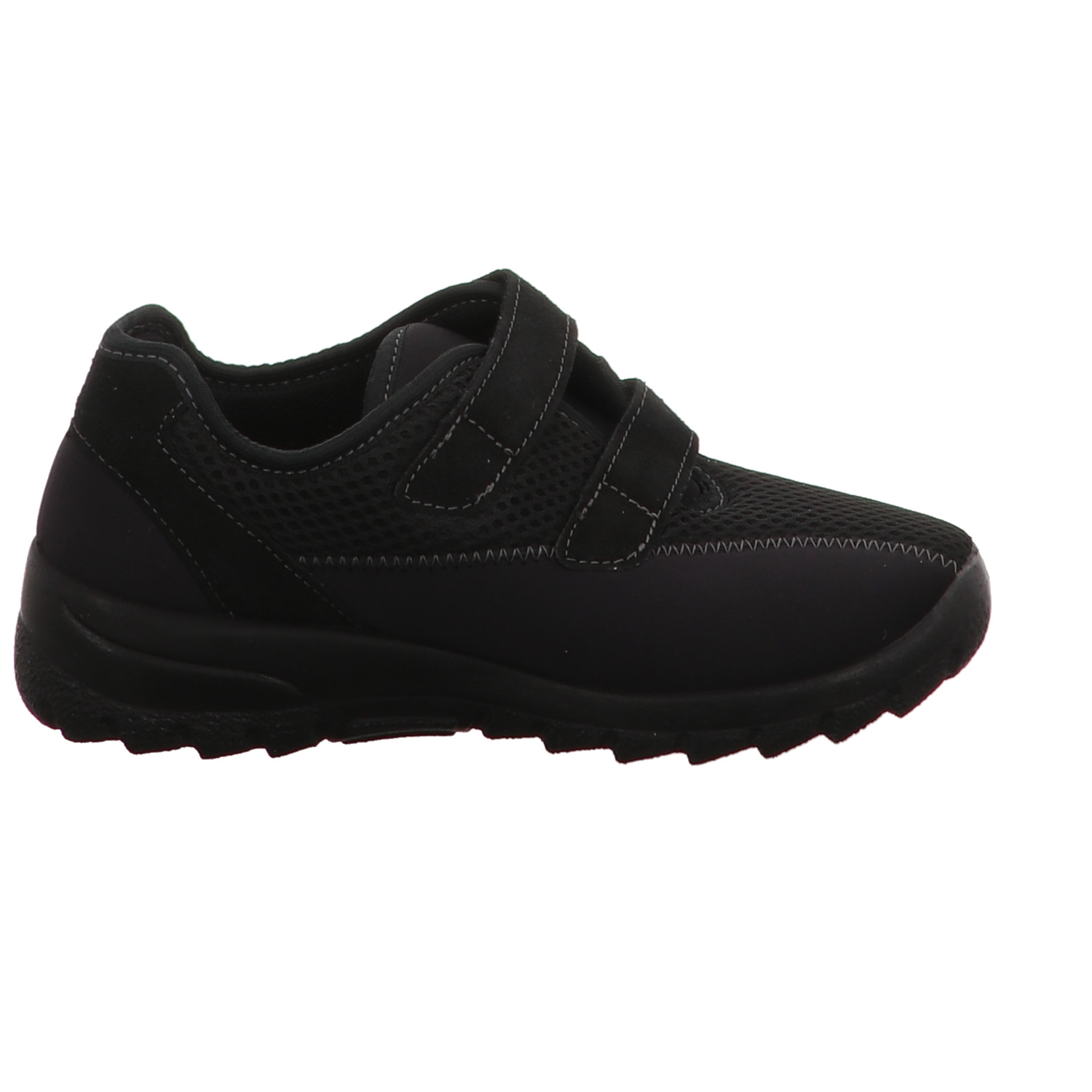 Fischer Halbschuh schwarz schwarz