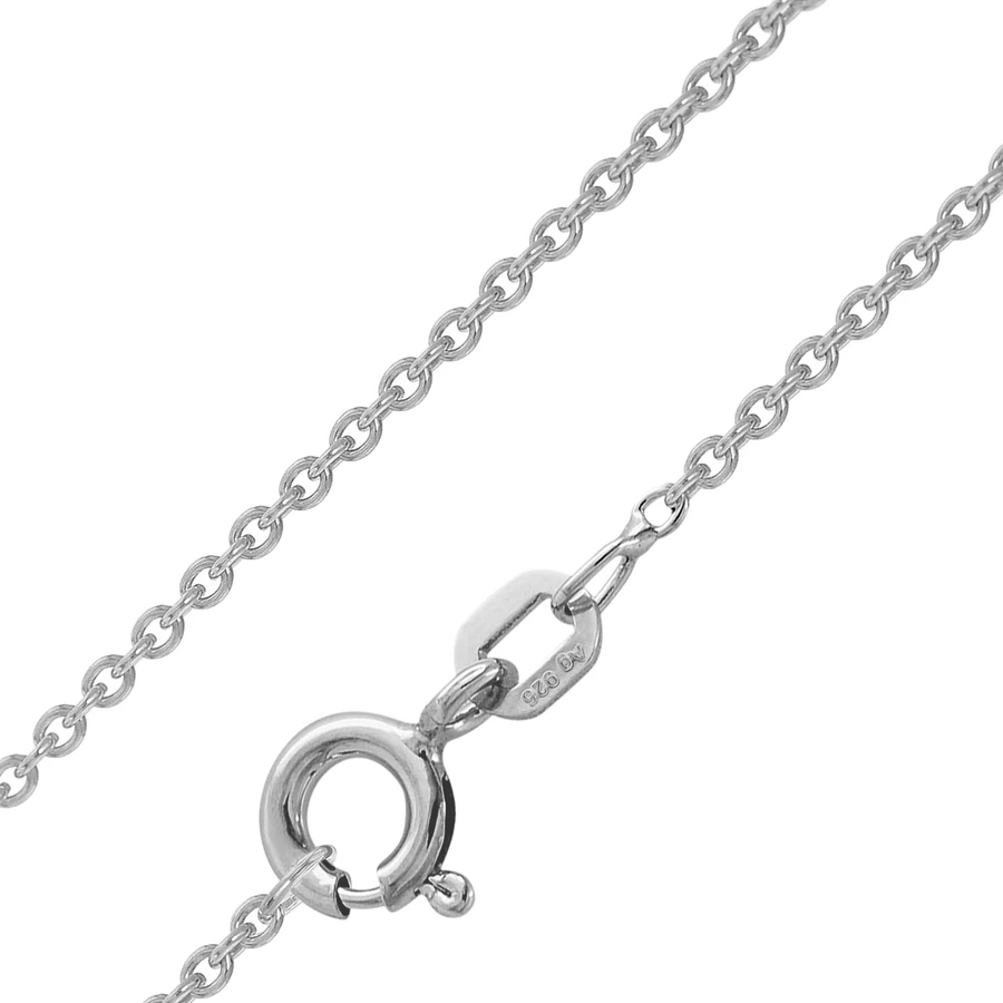 trendor Taufkette 925 Silber Taufring mit Anhänger Babyfüße silver