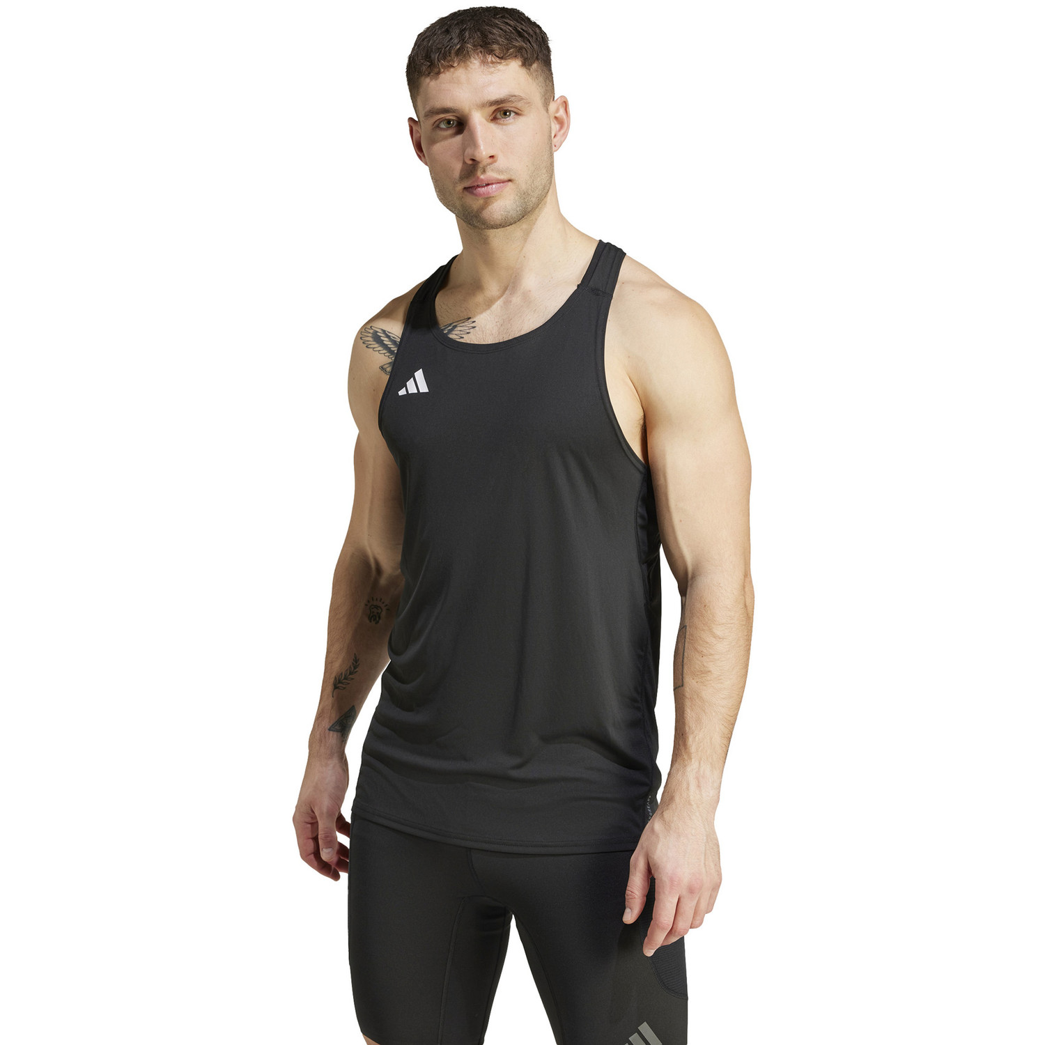 adidas Adizero Singlet Korte Legging Set Heren