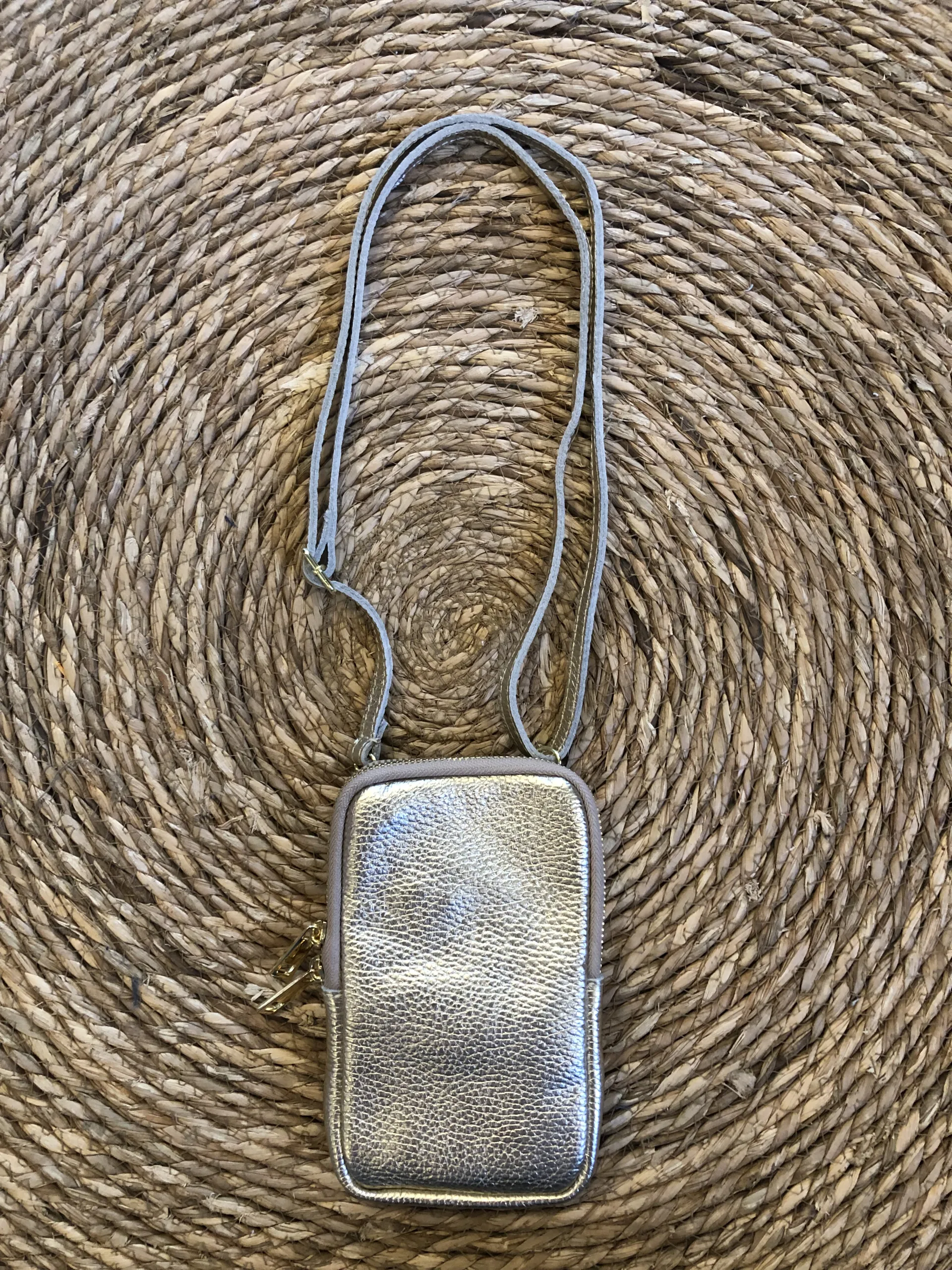 Elize Phone Bag - Goud