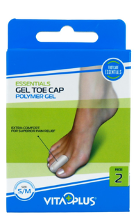 Vitaplus Essentials Gel Toe Cap Polymer Gel maat S/M 2ST