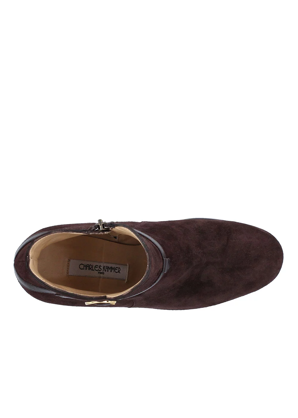 BOOTS SAVOIE VELOURS MARRON