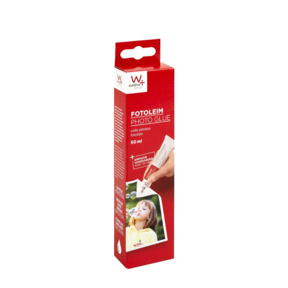(50ml) Foto Leim Klebstoff Tube DIY Bastel Kleber für Fotos / Papier (100.101006)