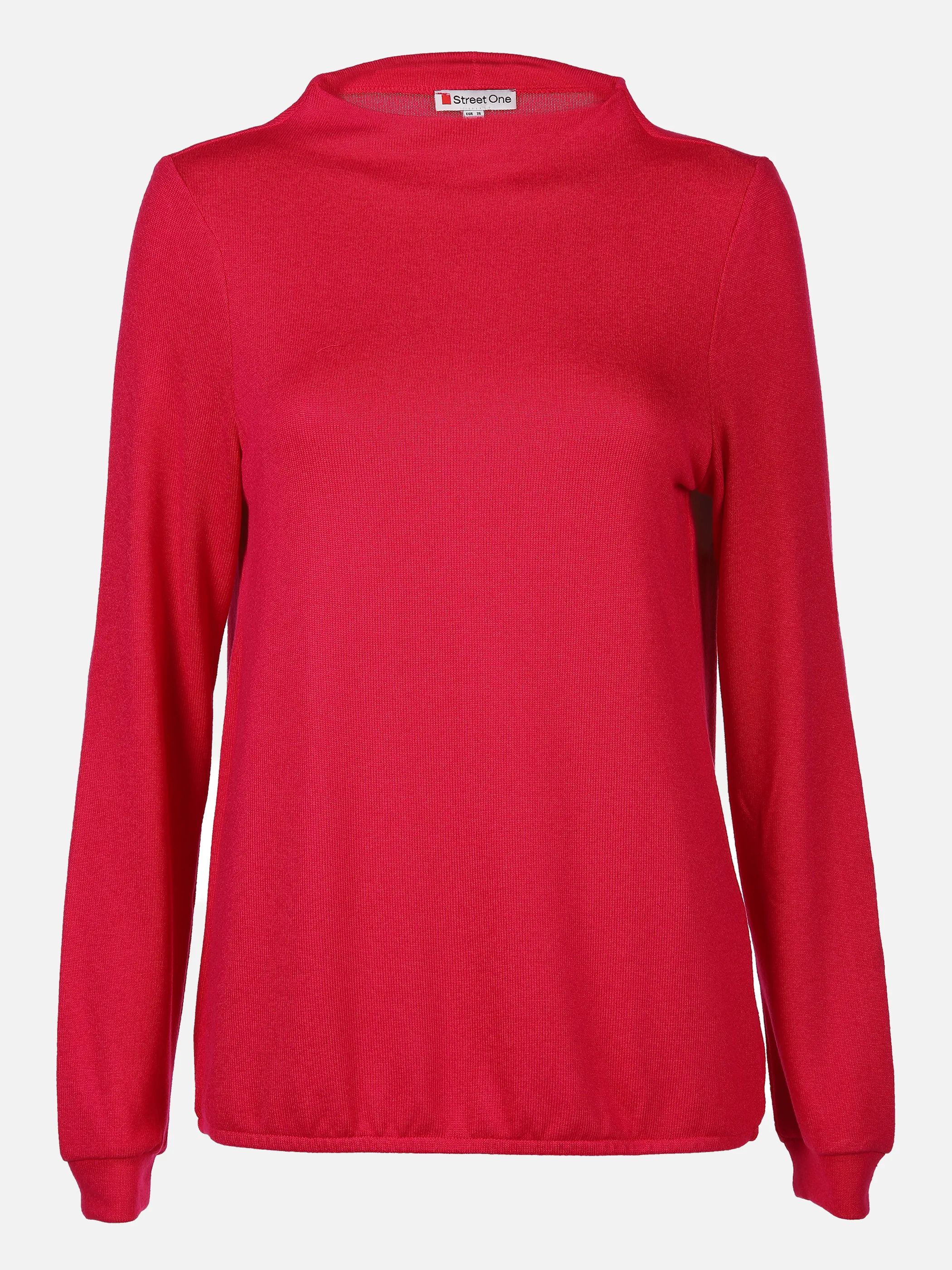 Damen Leichtpullover mit kleinem Stehkragen