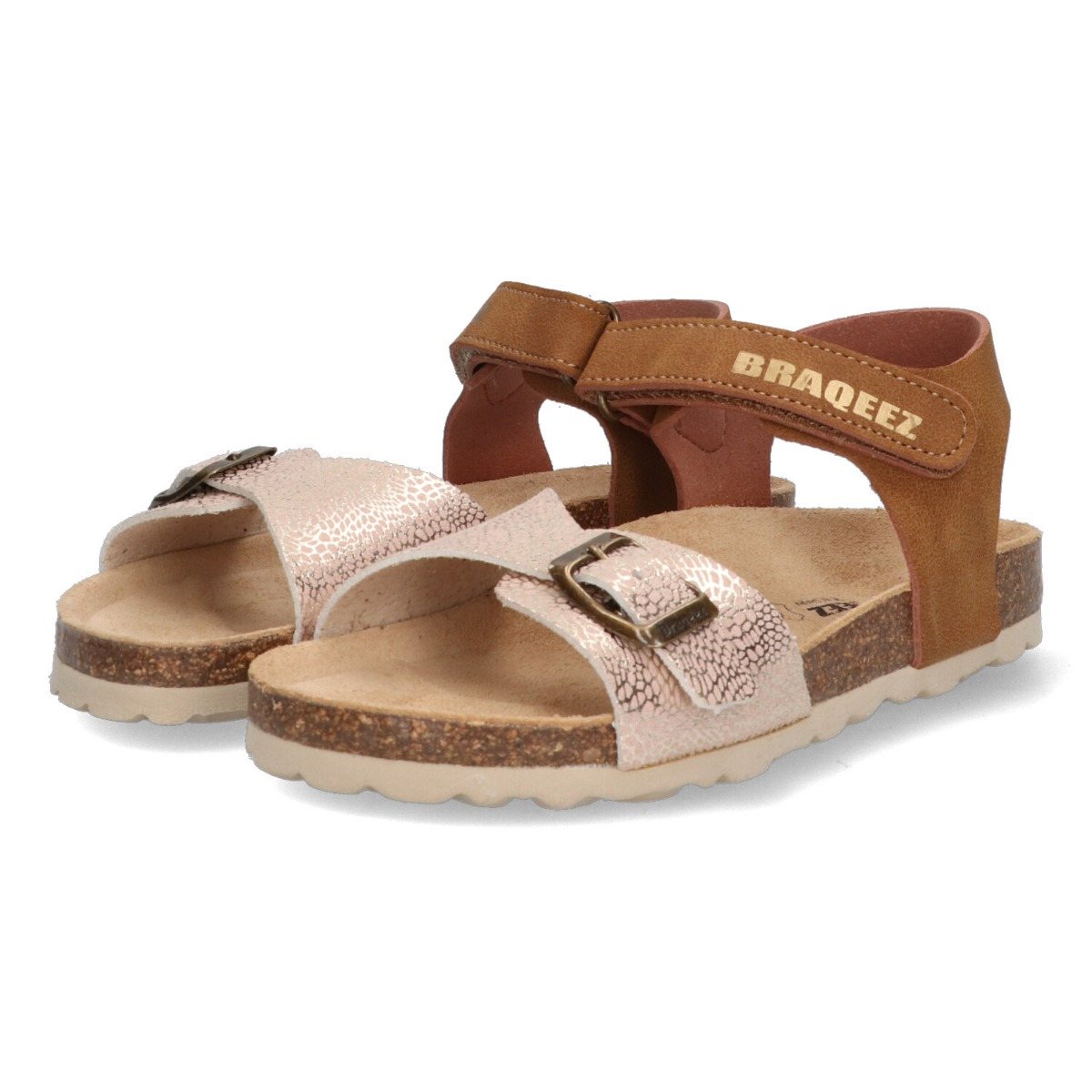 Sanne Spain - Sandalen Braqeez Cognac