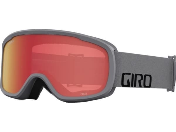 Giro Cruz Flash Goggle, Grå, Unisex, Sfærisk linse, Polykarbonat, Grå, Rav, Rød, Gult