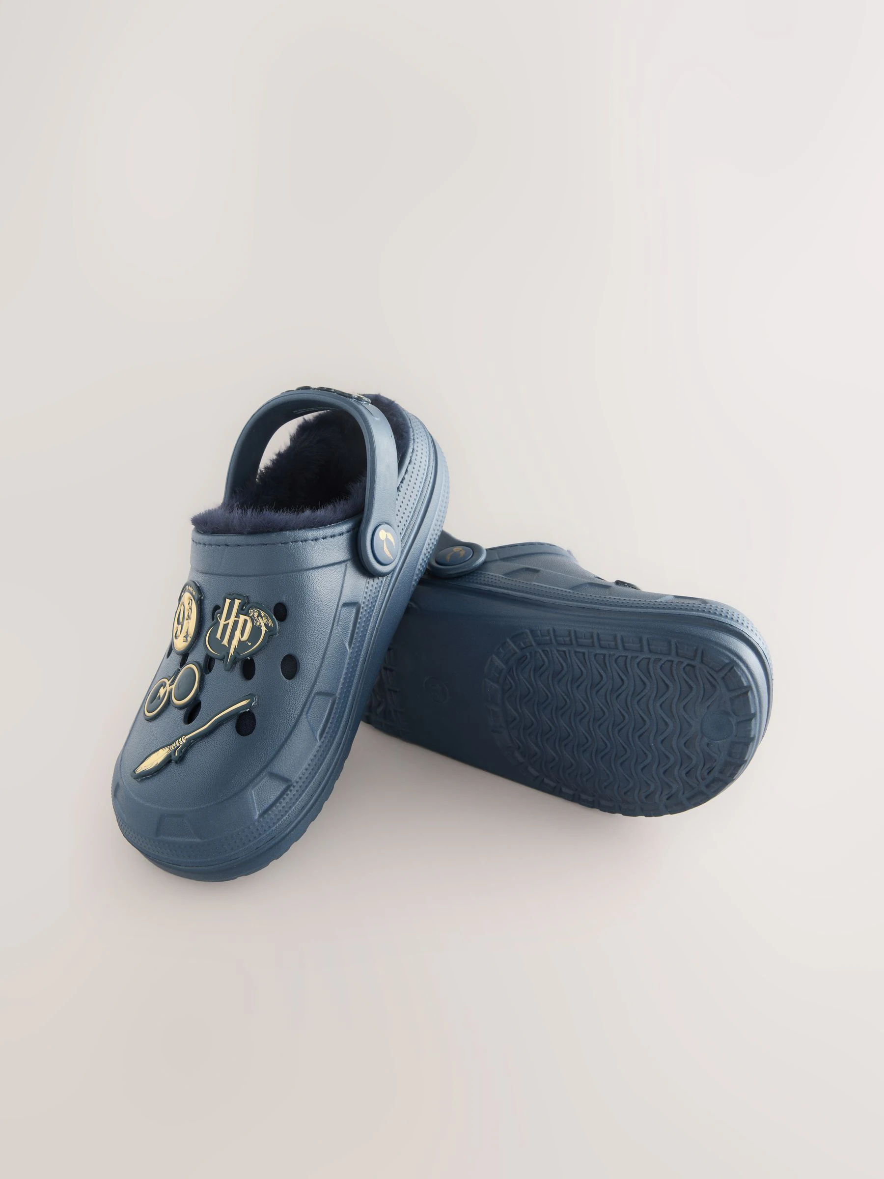 Donkerblauw - Harry Potter Warm Lined Slipper Clogs