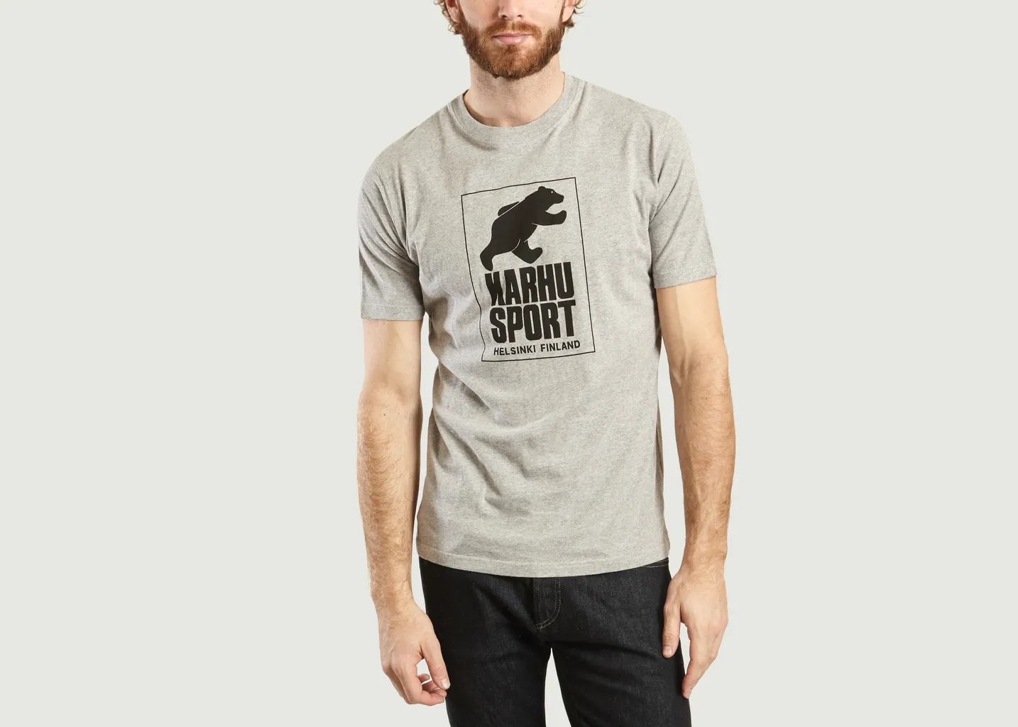T-Shirt Logo Heather Grey Karhu