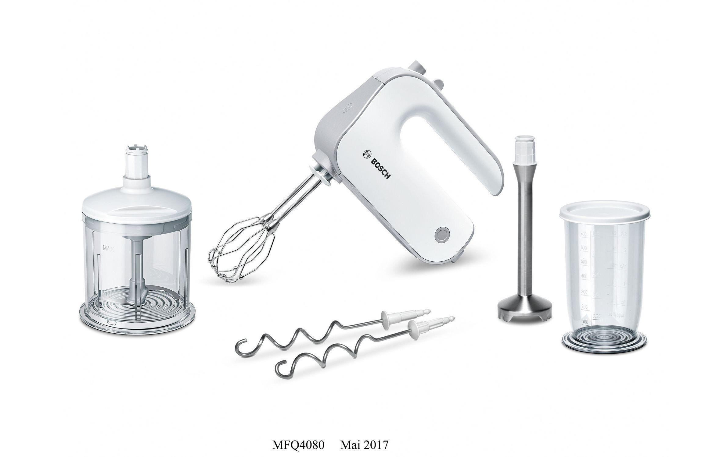 Handmixer MFQ4080 Weiss/SilberHandrührer-Set