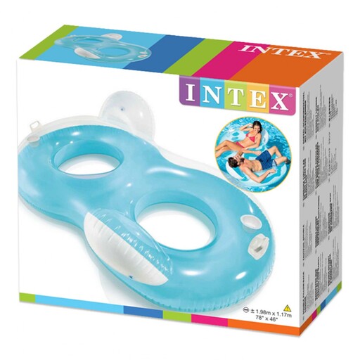 Colchão inflável de casal Intex 198x117 cm