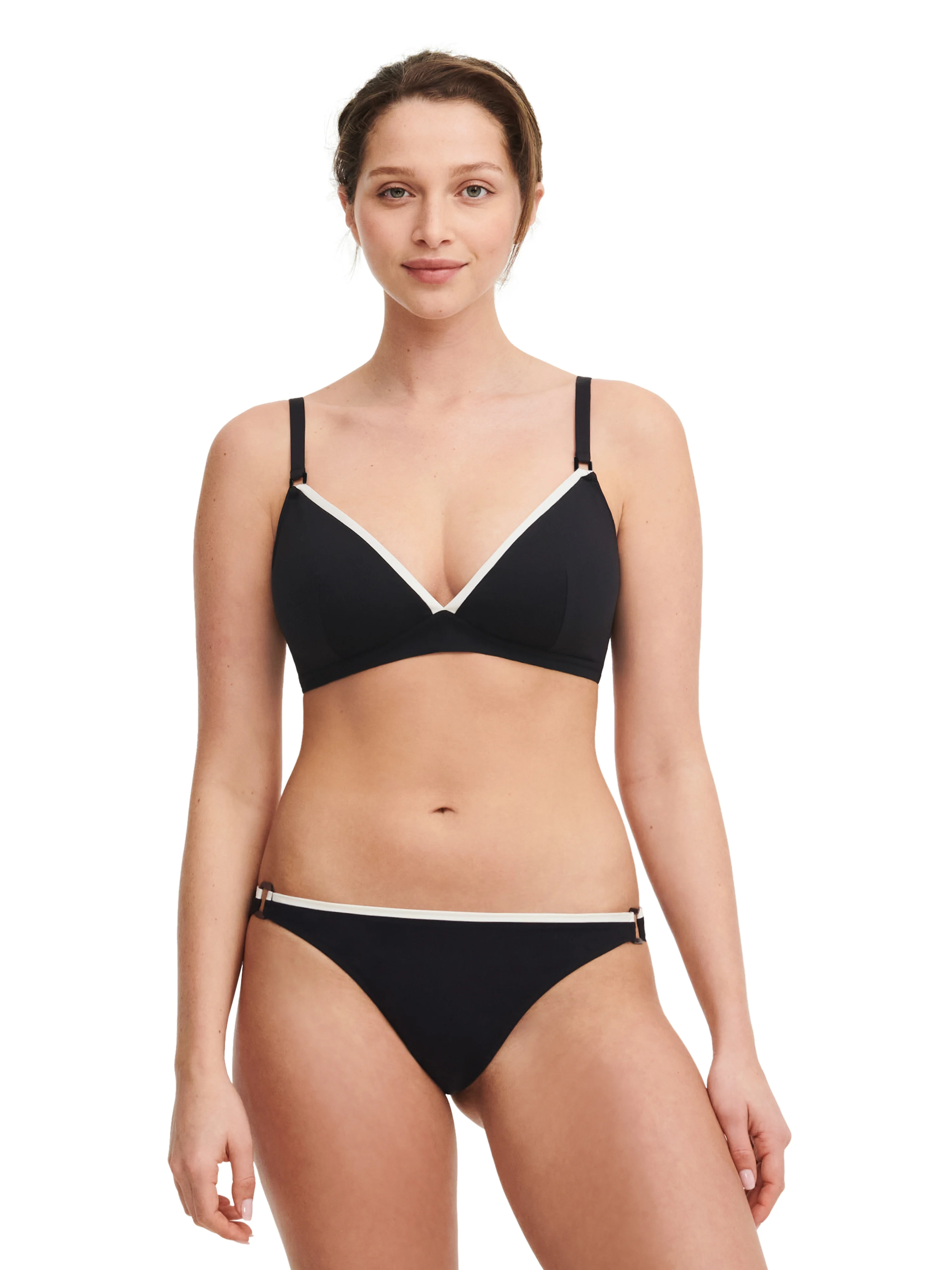 AUTHENTIC - Haut de maillot de bain triangle coques spacer bretelles multi-positions | Multicolore