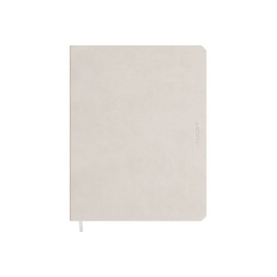 de KEMPEN - Carnet de notes - 17 x 22 cm - 192 pages - papier crème - uni - cotton vanilla