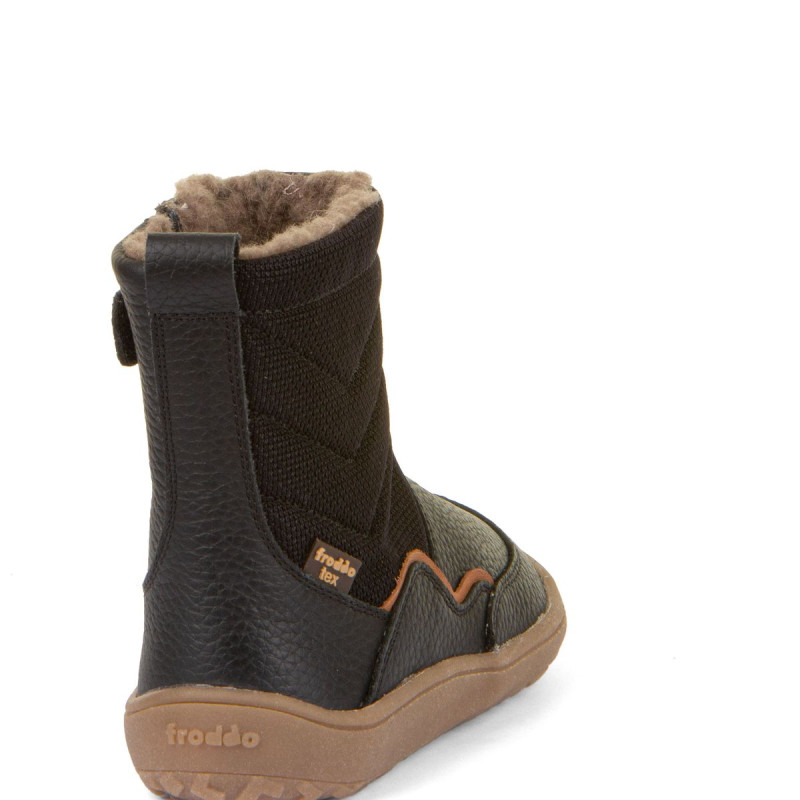 Froddo Froddo Barefoot Tex Boots Fourrées Noir