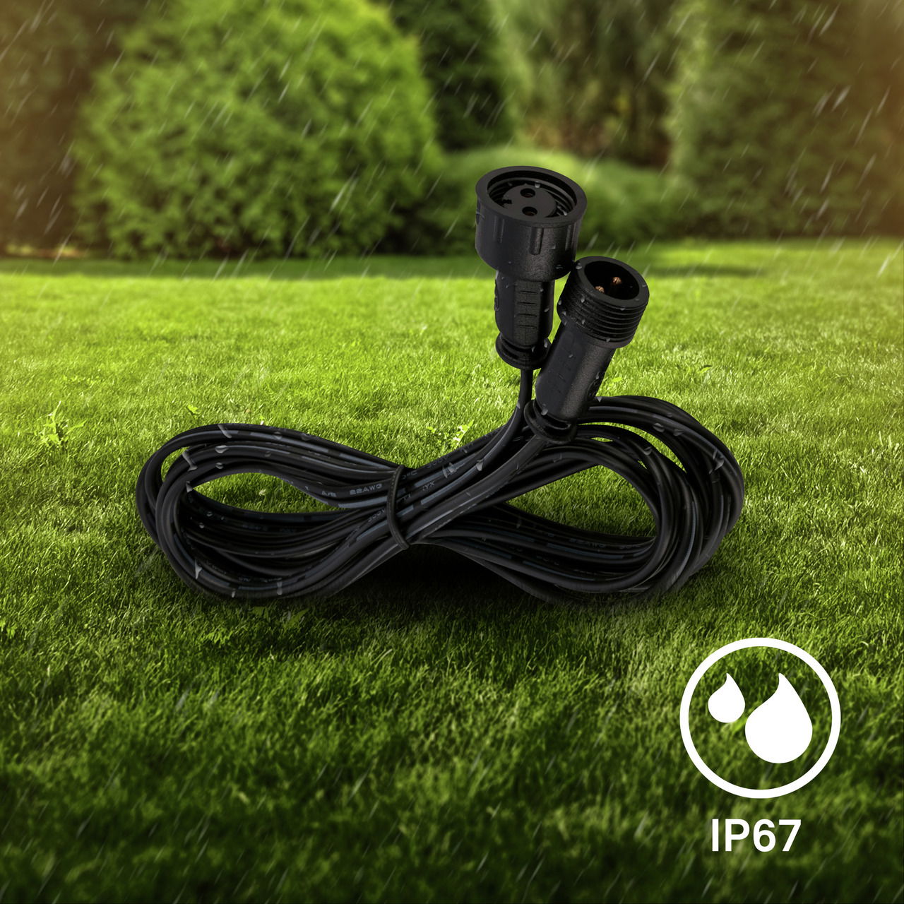 Briloner Verlängerungskabel 3er Set GARTENSYSTEM