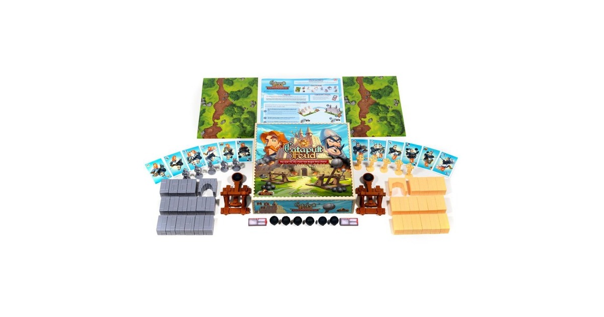 European Player NetworkCatapult Feud Bordspel  (Engels, 2 spelers, 20 - 30 minuten, Vanaf 7 jaar)