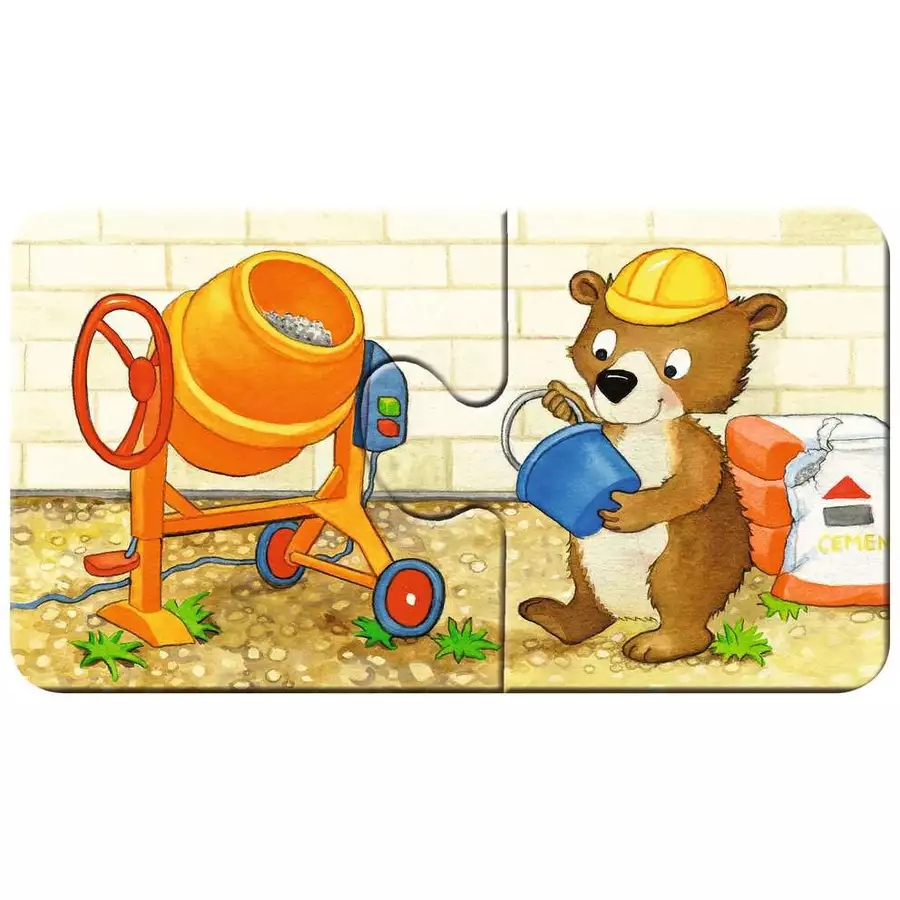 Ravensburger My first puzzle - Tierische Baustelle