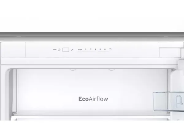 Bosch Serie | 2 KIV865SE0 - Køleskab/fryser - bund-fryser - til indbygning - niche - bredde: 56 cm - dybde: 55 cm - højde: 177.5 cm - 267 liter - Klasse E