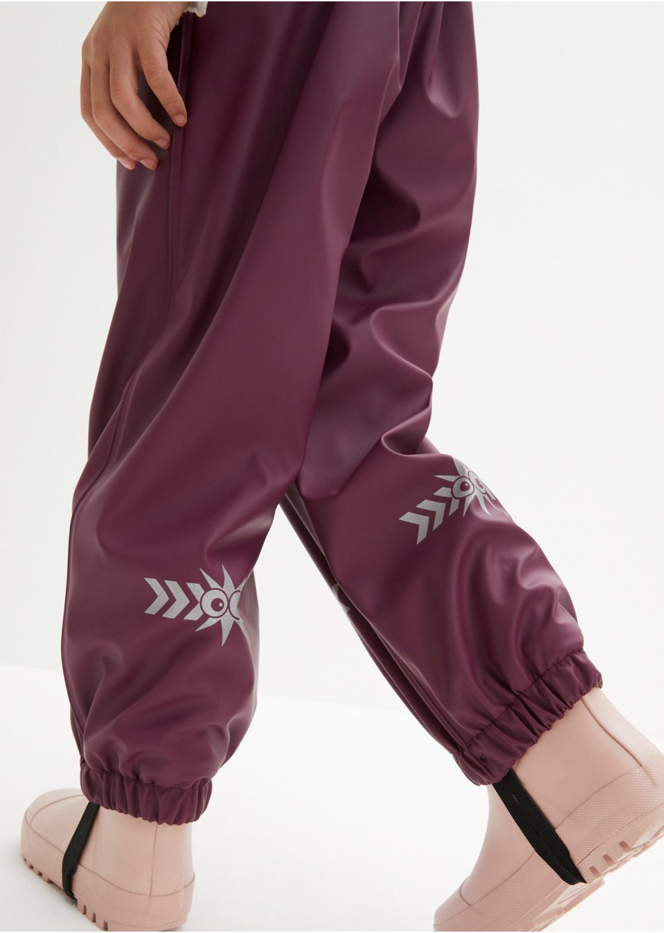 Pantalon de pluie thermo à bretelles fille