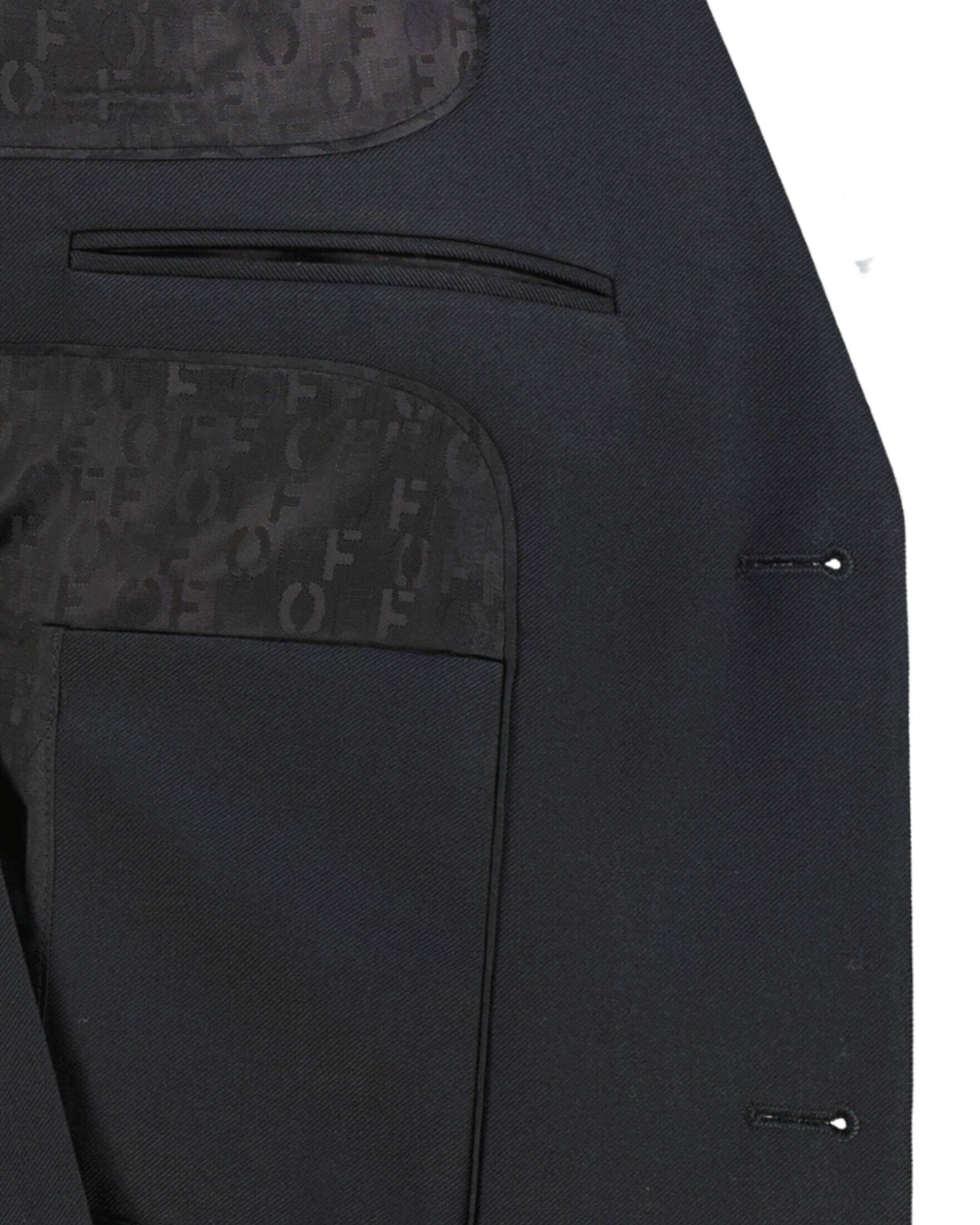 Off-White| Herren Jacke Relaxed Fit aus Wolle