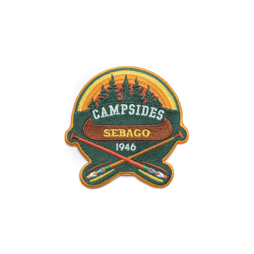 OARS CAMP GREEN - YELLOW-PATCH BRODE EN FEUTRE