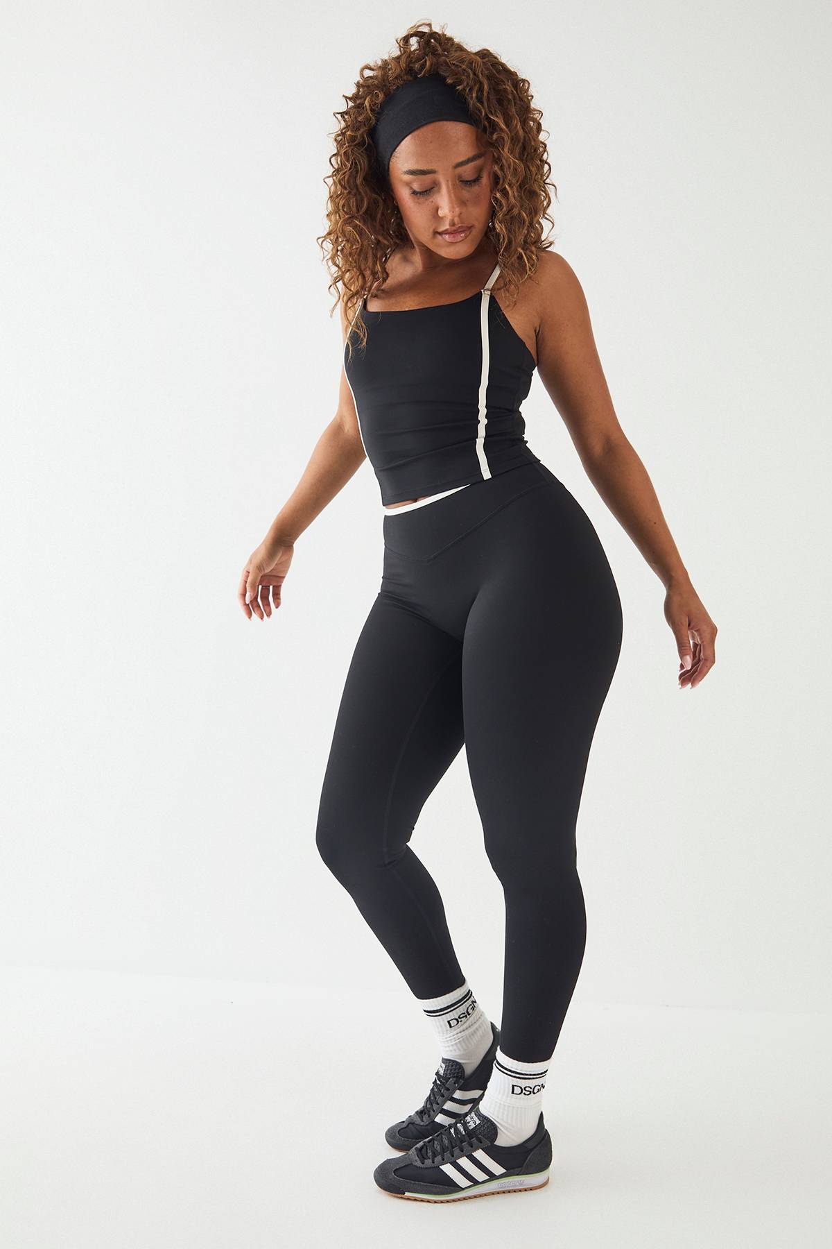 Legging Sculptant À Bande Contrastée Dsgn Studio