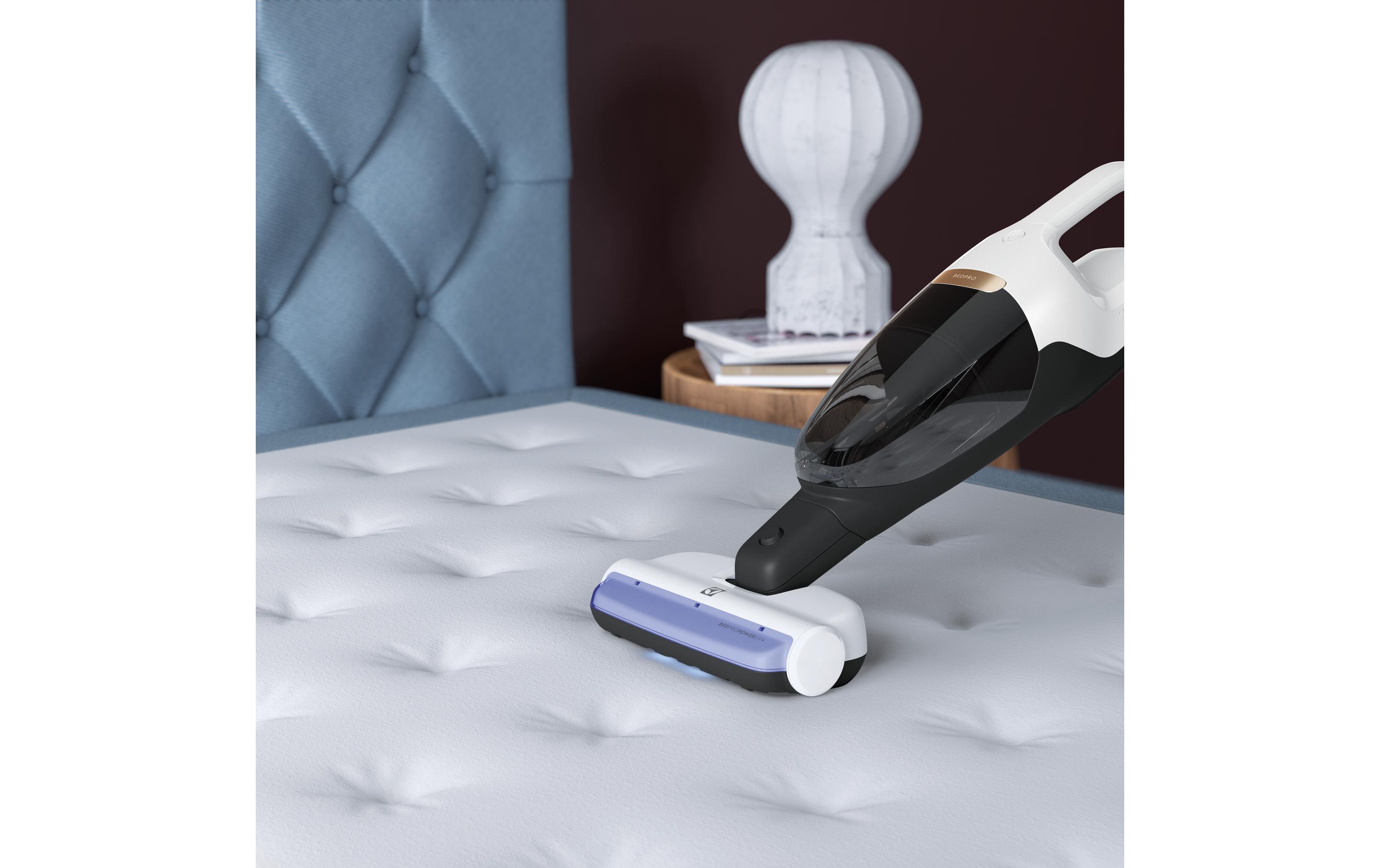 BedProPowerUV+ ZE139A Pure Q9 und Well Q6 / Q7 / Q8Handsaugerdüse für Tiefenreinigung von Matratzen und Polster mit UV Licht