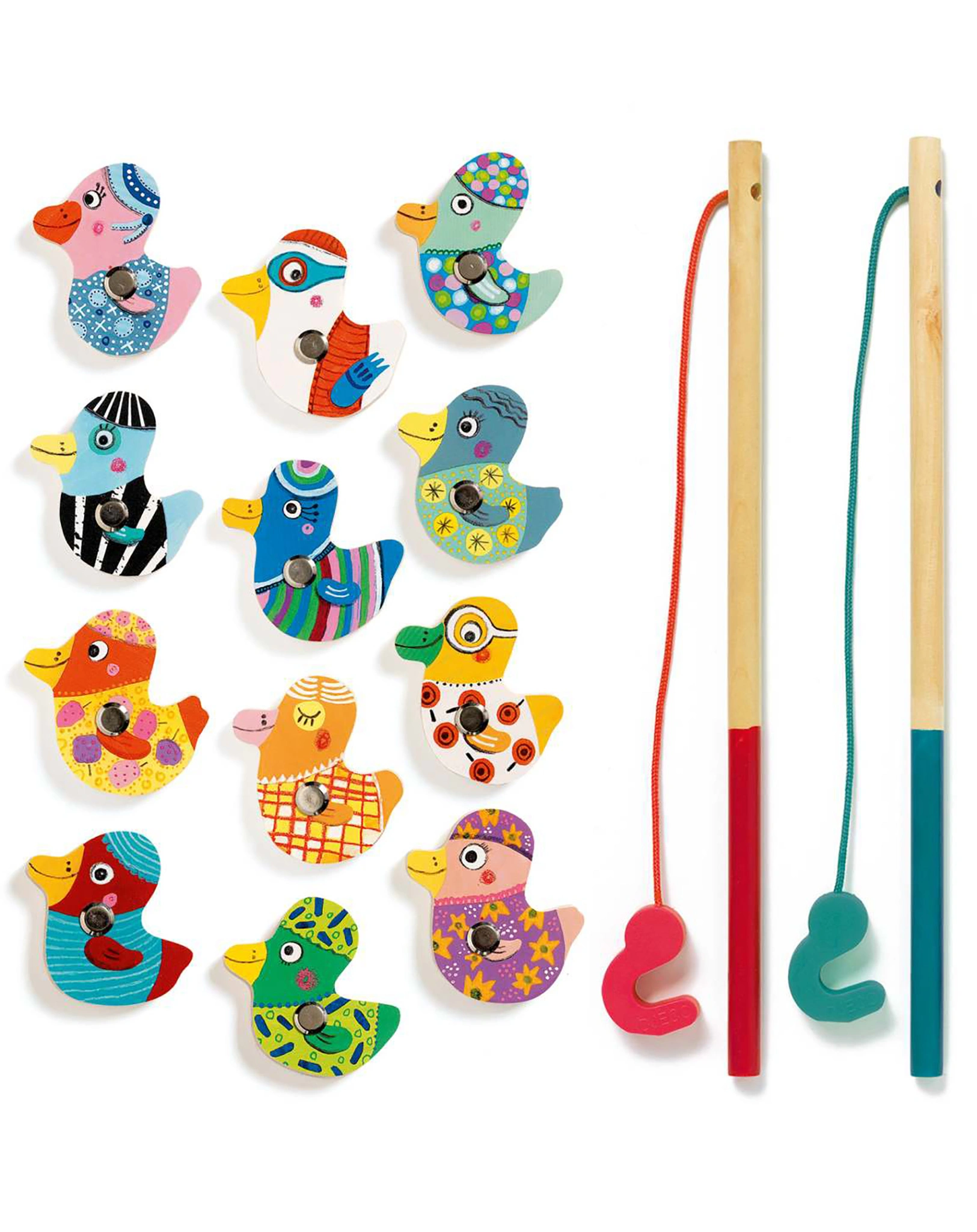 Angelspiel FISHING DUCK in bunt