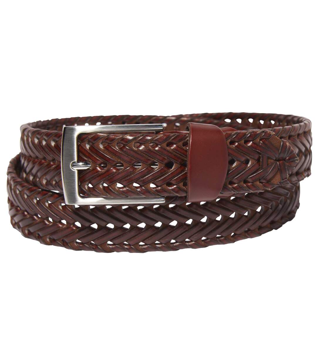 Ceinture Croûte de Cuir Tressée