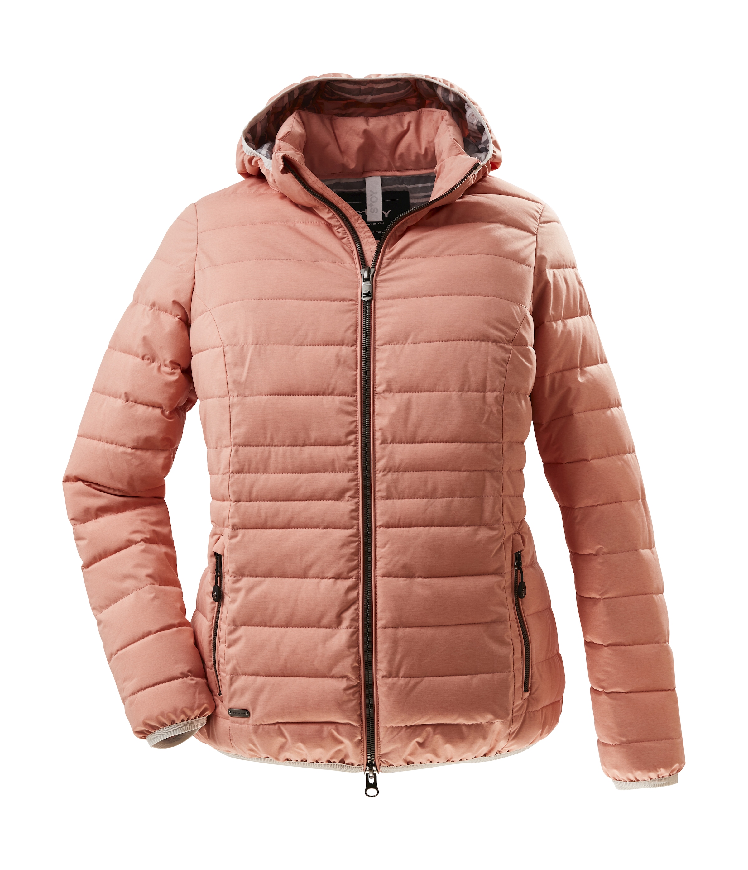 STOY Steppjacke »STS 17 WMN QLTD JCKT« atmungsaktive Steppjacke mit abnehm. Kapuze in grossen Grössen