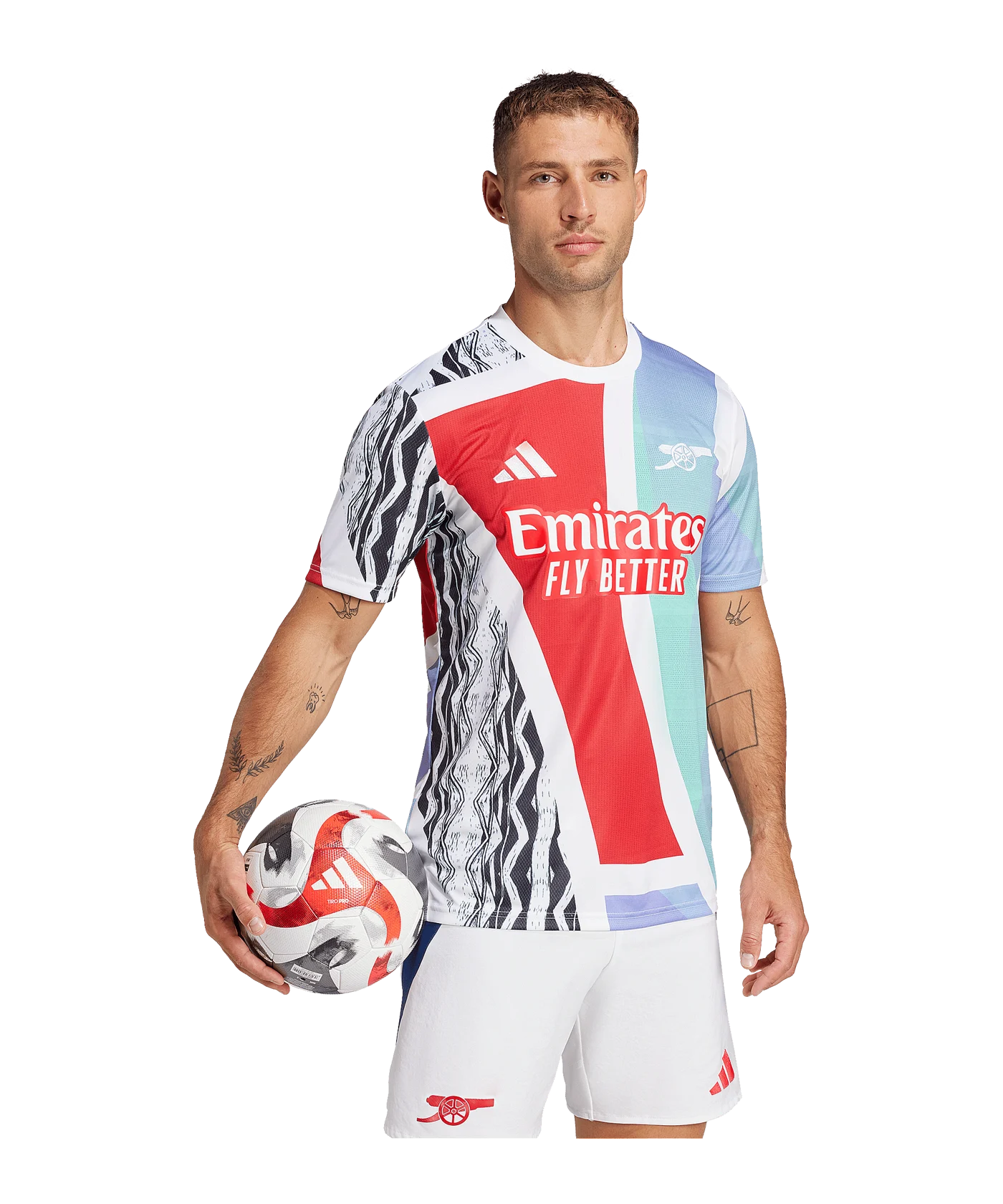 adidas FC Arsenal London Prematch Shirt 2024/2025 Rot
