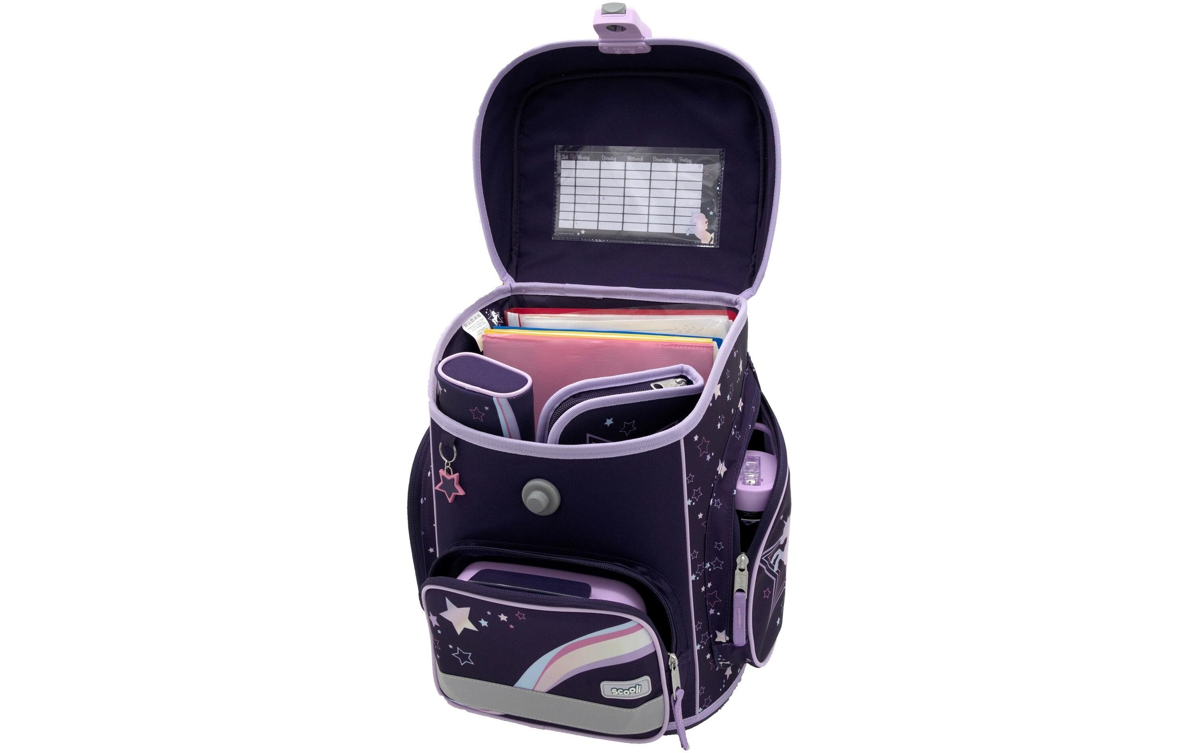 Scooli Schulrucksack »5-teilig Einhorn«
