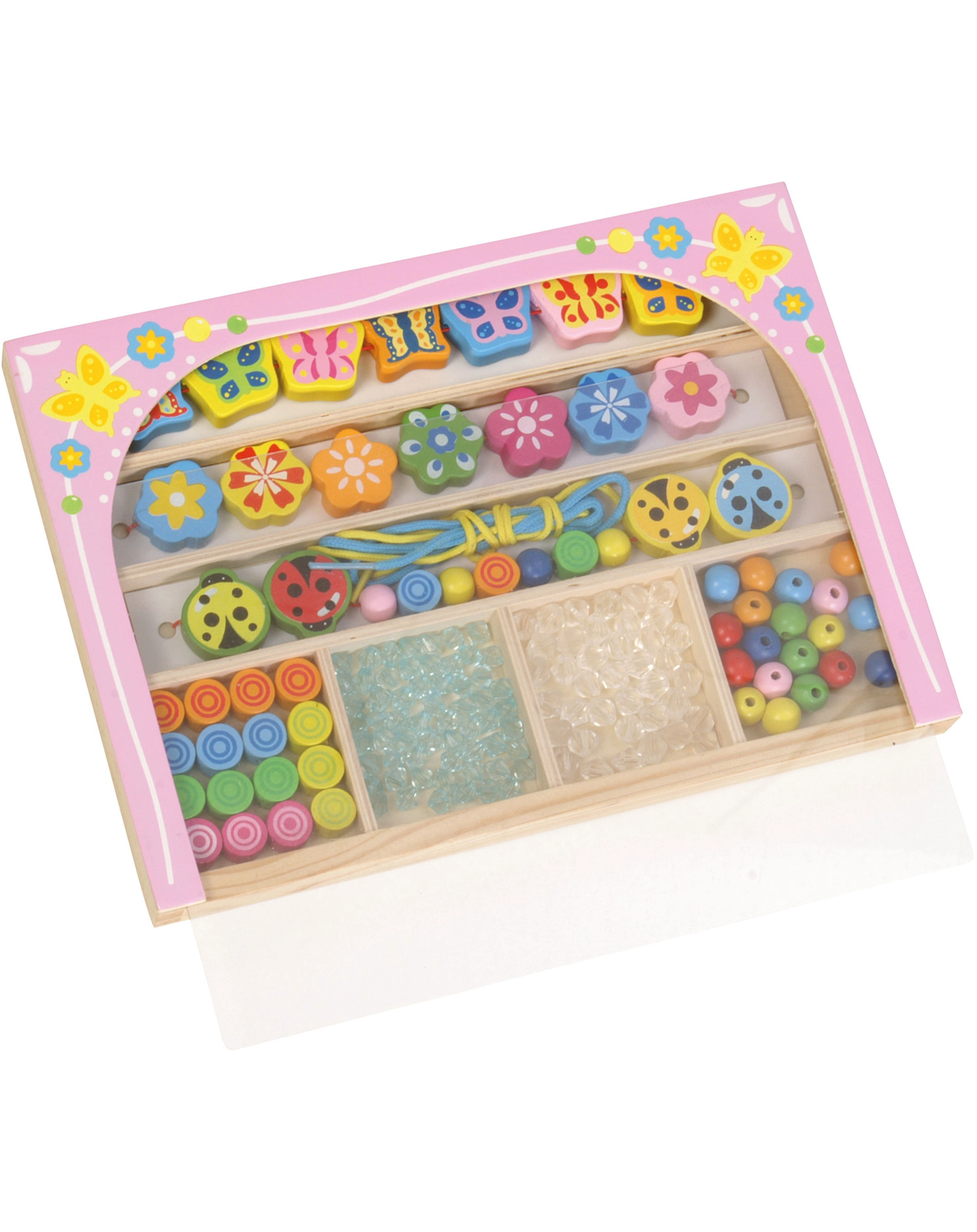 Holzperlen-Set PARTY BEADS in bunt