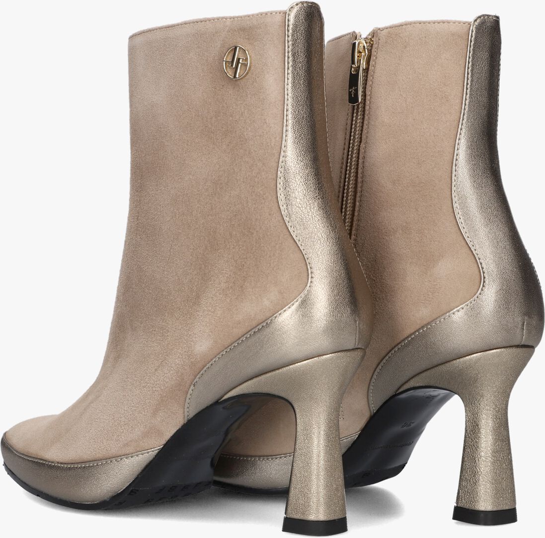 FLORIS VAN BOMMEL beige floris van bommel enkellaarsjes sfw-50076