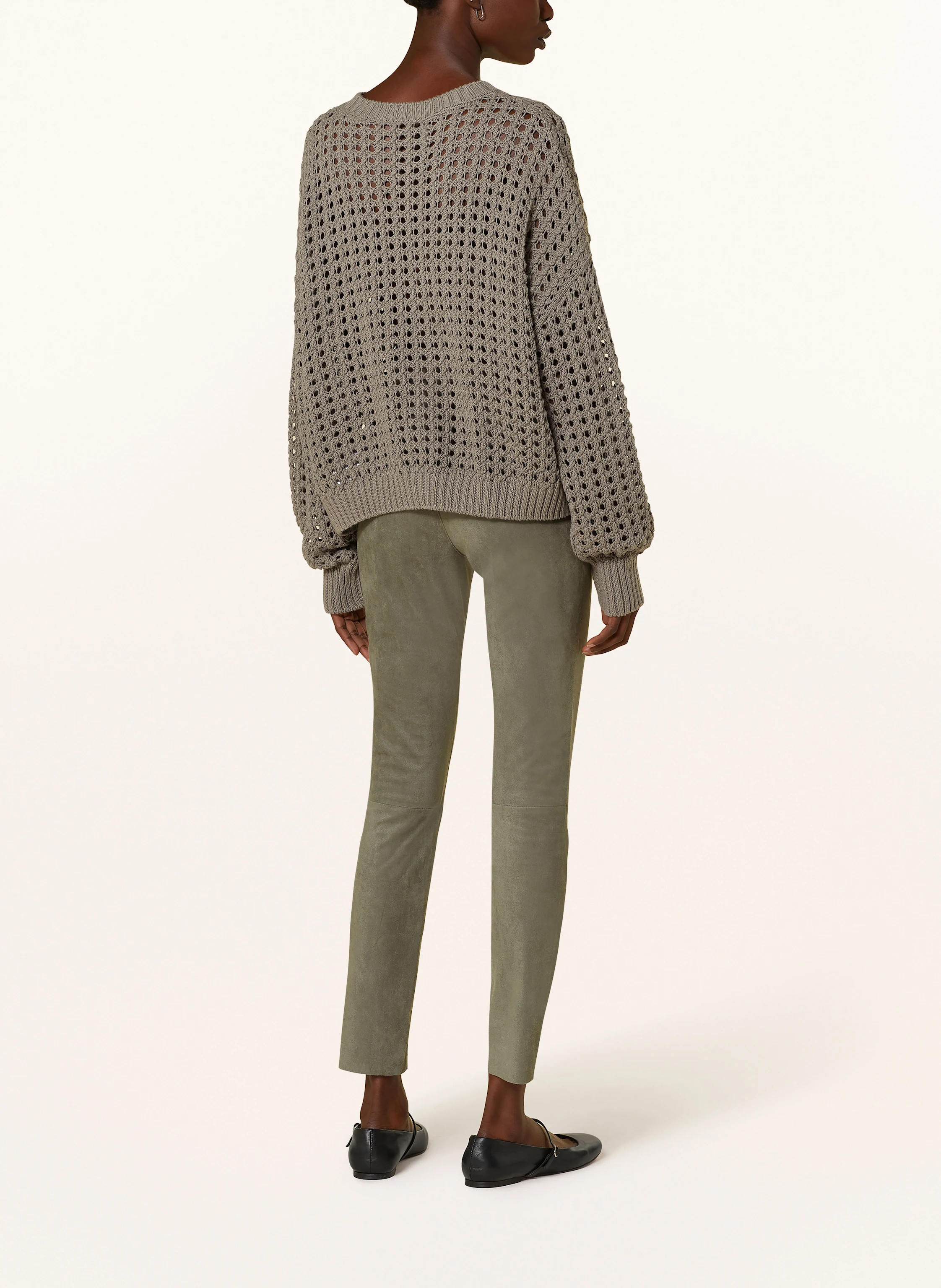 Juvia Leggings ELENA in Lederoptik