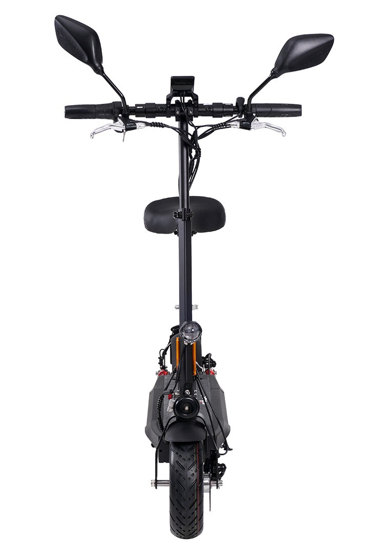 eFlux Lite Six E-Scooter 1000 Watt mit Straßenzulassung, 40 km/h, verstellbarer Sitz, Lithium-Akku