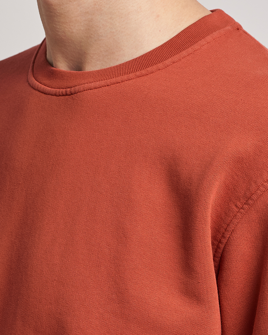 Colorful Standard Classic Organic Crew Neck Sweat Dark Amber