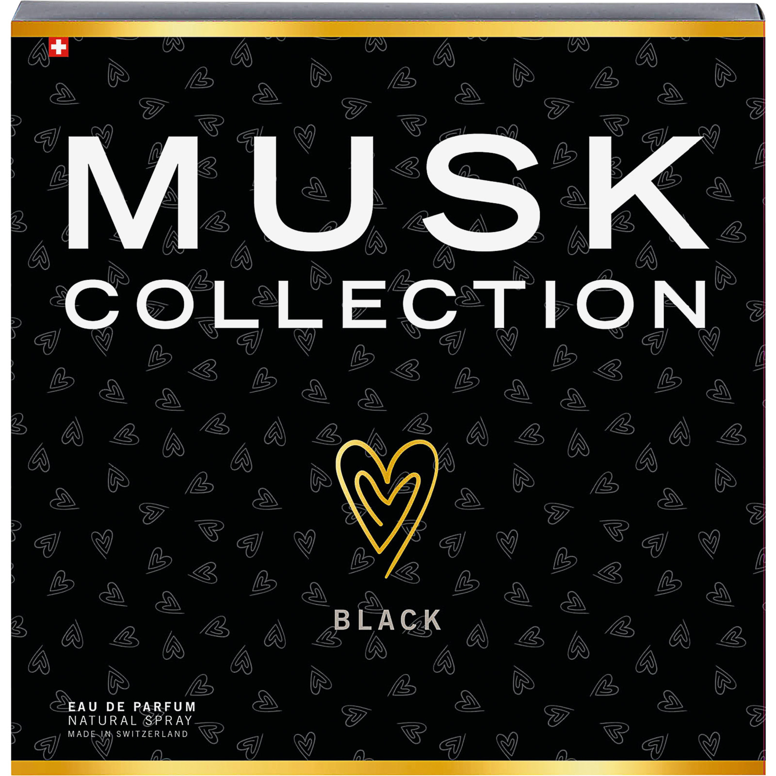 Musk Collection Black Eau de Parfum 50 ml + Mini 15 ml, 2-teilig