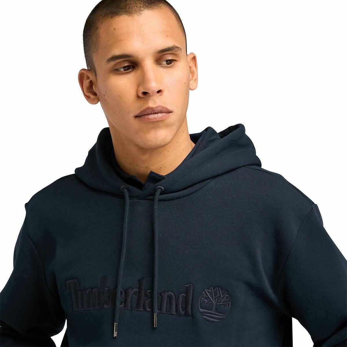 Moletom TIMBERLAND com logotipo bordado tom sobre tom